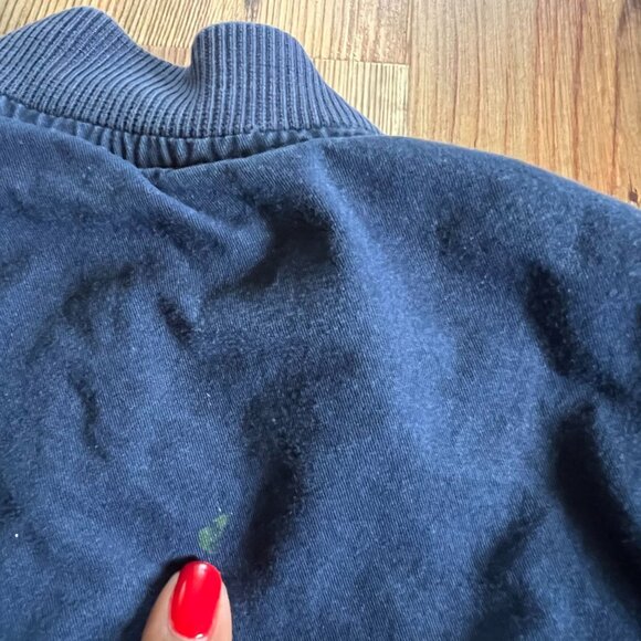 Polo Ralph Lauren Boys 2T Varsity Jacket Navy Blue Letterman "P" Patch Full Zip - Picture 5 of 8